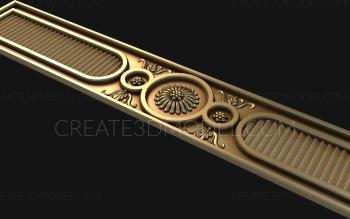 نموذج ثلاثي الأبعاد لآلة CNC لوحات بأشكال مختلفة 