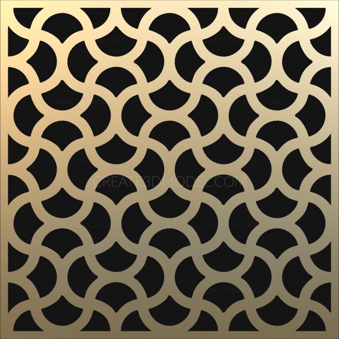 2D panel (P2D_0006) 3D model for CNC machine