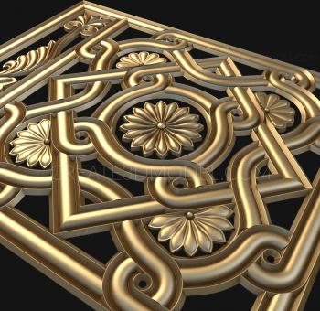 Church panel (PC_0052) 3D model for CNC machine