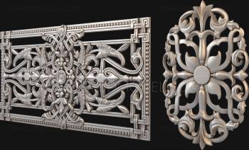 Church panel (PC_0054) 3D model for CNC machine