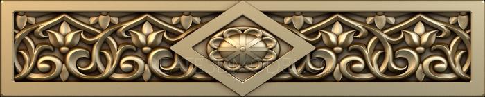 Church panel (PC_0070) 3D model for CNC machine