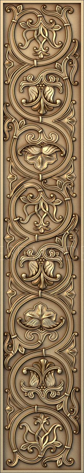 Church panel (PC_0097-1) 3D model for CNC machine