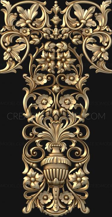 Church panel (PC_0106-4) 3D model for CNC machine