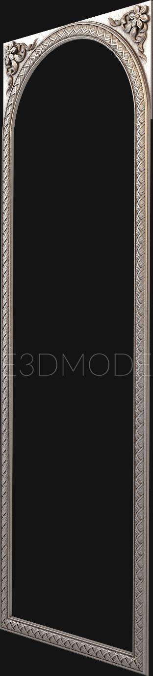 Church panel (PC_0131) 3D model for CNC machine