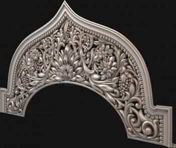 Church panel (PC_0140) 3D model for CNC machine