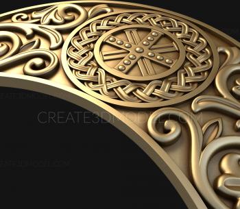 Church panel (PC_0144) 3D model for CNC machine