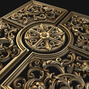 نموذج ثلاثي الأبعاد لآلة CNC لوحة الكنيسة 