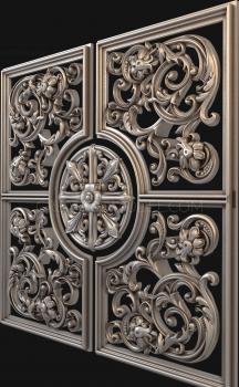 نموذج ثلاثي الأبعاد لآلة CNC لوحة الكنيسة 