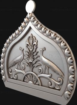 Church panel (PC_0197) 3D model for CNC machine