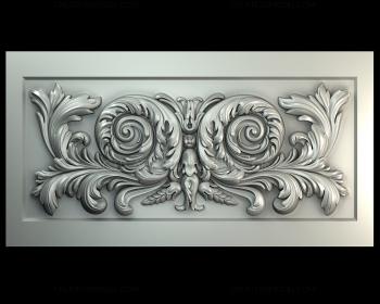 نموذج ثلاثي الأبعاد لآلة CNC لوحة أفقية 