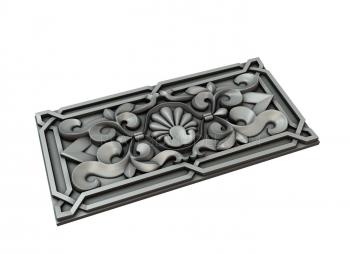 نموذج ثلاثي الأبعاد لآلة CNC لوحة أفقية 