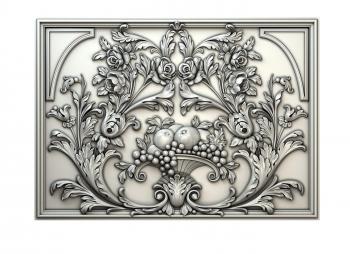 نموذج ثلاثي الأبعاد لآلة CNC لوحة أفقية 