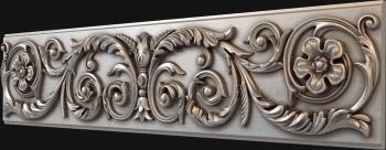 Horisontal panel (PG_0326) 3D model for CNC machine