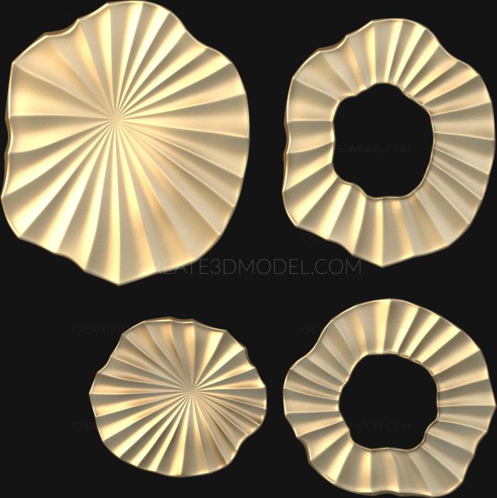 Art panel (PD_0354) 3D model for CNC machine