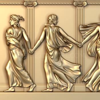 نموذج ثلاثي الأبعاد لآلة CNC لوحة فنية 