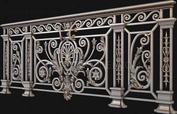 Fence (PRL_0007) 3D model for CNC machine