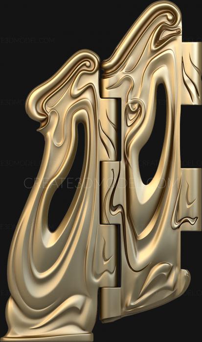 Fence (PRL_0009) 3D model for CNC machine