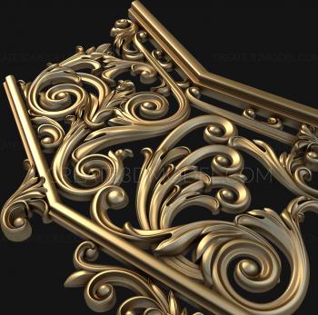 Fence (PRL_0012) 3D model for CNC machine