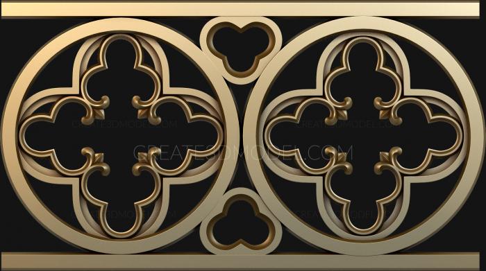 Fence (PRL_0031) 3D model for CNC machine