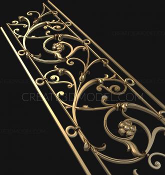 Fence (PRL_0048) 3D model for CNC machine