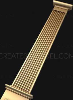 Pilasters (PL_0069-9) 3D model for CNC machine
