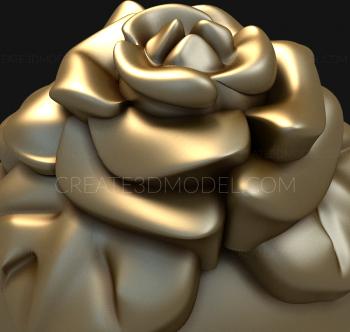 Rozette (RZ_0070) 3D model for CNC machine