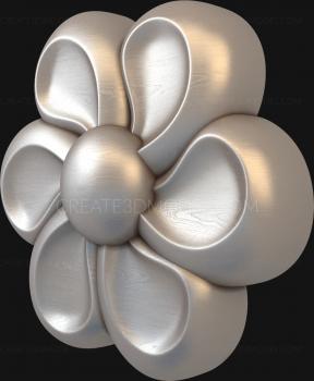 Rozette (RZ_0091) 3D model for CNC machine
