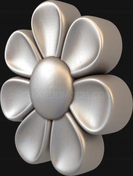 Rozette (RZ_0102) 3D model for CNC machine