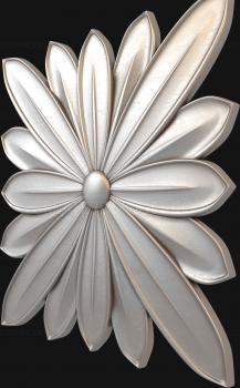 Rozette (RZ_0130) 3D model for CNC machine