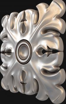 Rozette (RZ_0478) 3D model for CNC machine