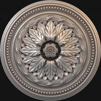 Rozette (RZ_0591) 3D model for CNC machine