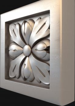 Rozette (RZ_0767) 3D model for CNC machine