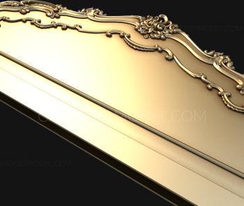 Headboard (SK_0048) 3D model for CNC machine