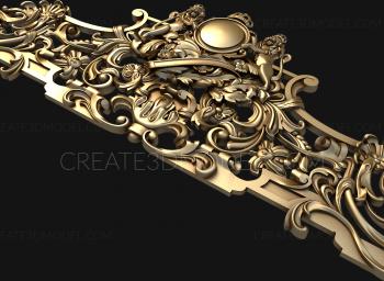 Headboard (SK_0092) 3D model for CNC machine