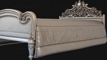 Headboard (SK_0092) 3D model for CNC machine