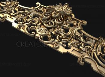 نموذج ثلاثي الأبعاد لآلة CNC اللوح الأمامي 