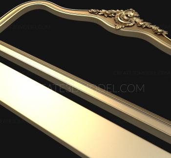 Headboard (SK_0107) 3D model for CNC machine