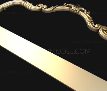 Headboard (SK_0271) 3D model for CNC machine