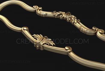 نموذج ثلاثي الأبعاد لآلة CNC اللوح الأمامي 