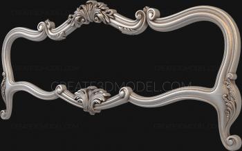 نموذج ثلاثي الأبعاد لآلة CNC اللوح الأمامي 