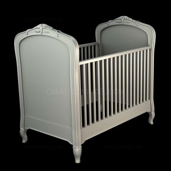 Headboard (SK_0301) 3D model for CNC machine