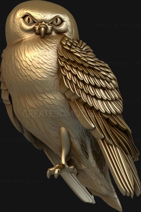 Statuette (STK_0003) 3D model for CNC machine
