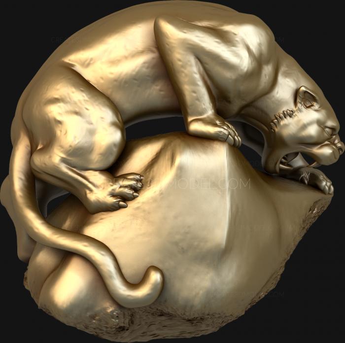 Statuette (STK_0015) 3D model for CNC machine