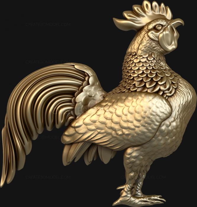 Statuette (STK_0023) 3D model for CNC machine