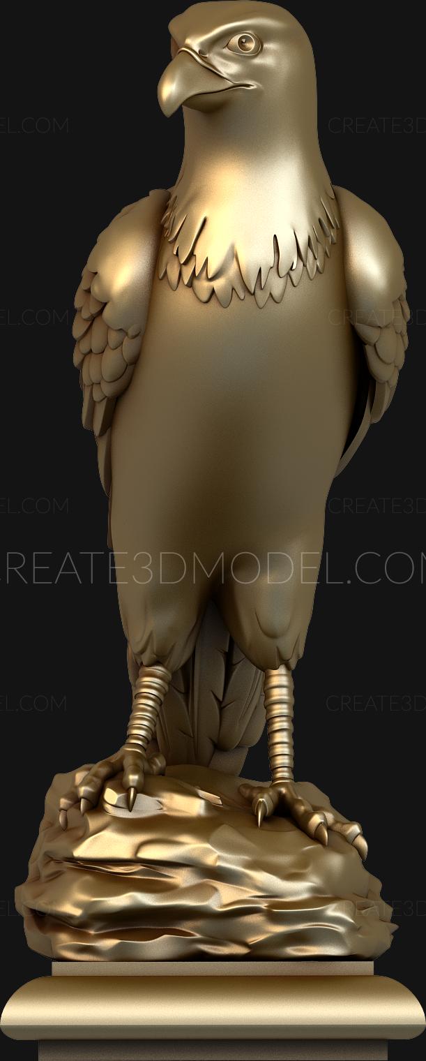 Statuette (STK_0123) 3D model for CNC machine