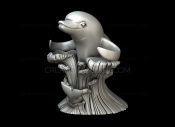 Statuette (STK_0198) 3D model for CNC machine
