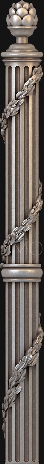 نموذج ثلاثي الأبعاد لآلة CNC الركائز 