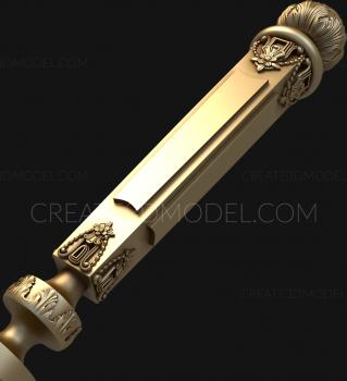 نموذج ثلاثي الأبعاد لآلة CNC الركائز 