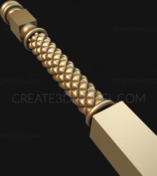 نموذج ثلاثي الأبعاد لآلة CNC الركائز 