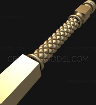 نموذج ثلاثي الأبعاد لآلة CNC الركائز 